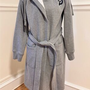 Peloton Gray Women's Belted Robe